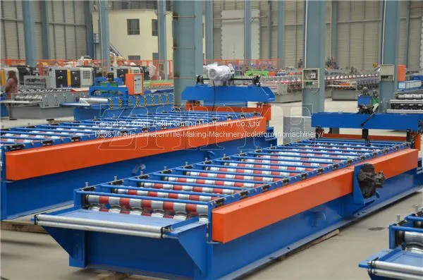 Galvanized Corrugated Roofing Sheet Making Machine