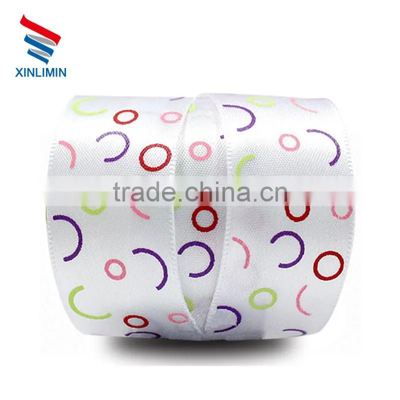Free Samples Wholesale 100% Polyester Solid Adhesive Satin Leaf Ribbon