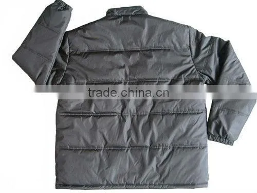 20128 Mens stock windbreaker coating padding jacket