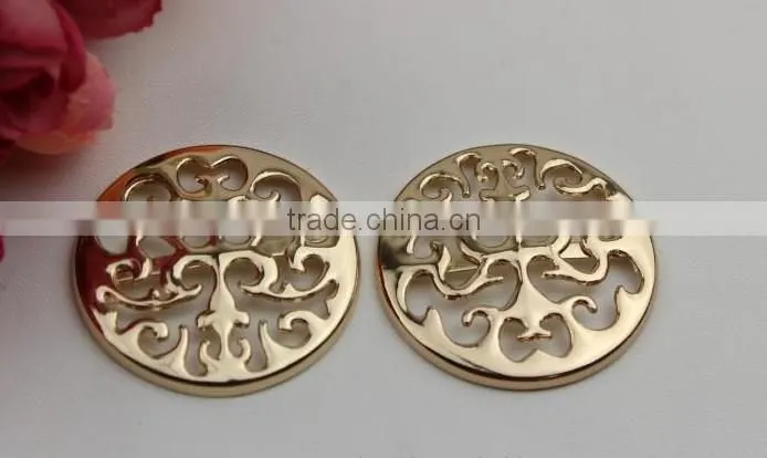 Metal women's shoe ornaments decorative buckle shoe accessories for women shoe