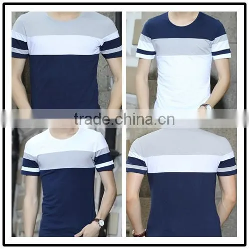 cheap 100% cotton men's t shirt short sleeve