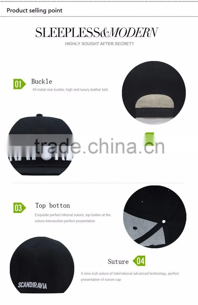 Wholesale Cheap snapback cap custom logo