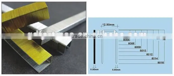 21GA 8007 Galvanized Staple