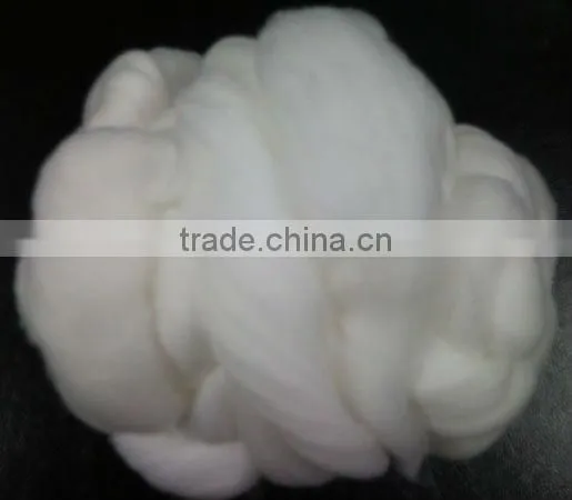 100% polyester tops 3dx102mm in white and black pure virgin