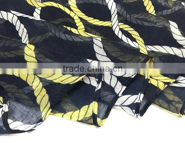 high quality thick voile printed scarf women spring summer new styles fashion scarves shawl