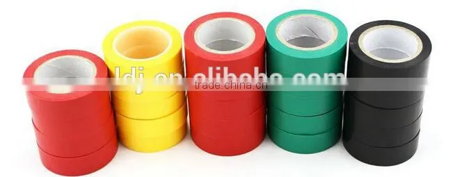 Green PVC electrical insulation tape flame retardant tape/PVC insulation tape