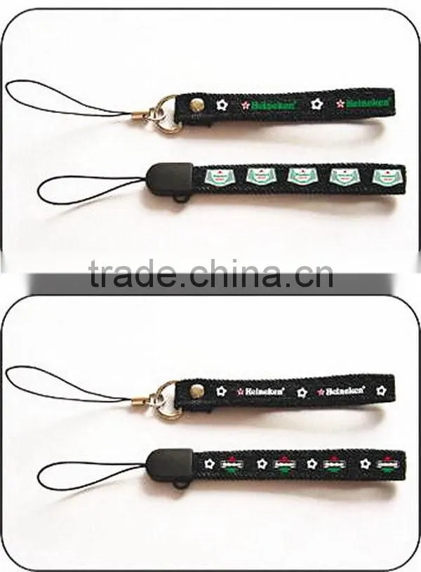 Customized new arrival cell phone sock with cord lanyard
