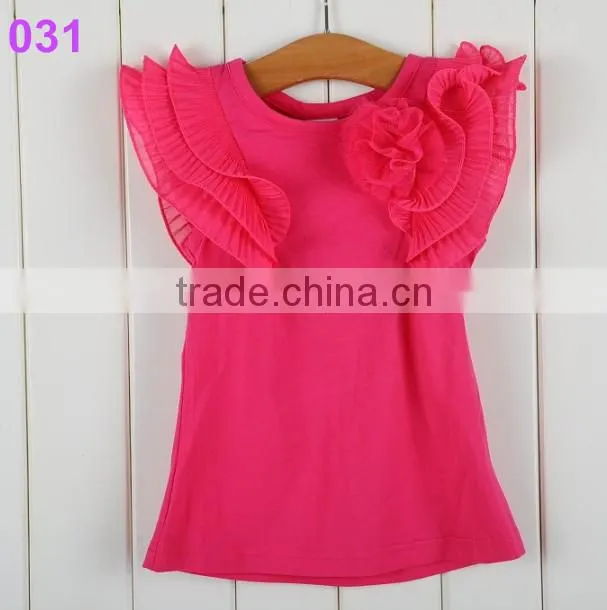 2014 new style baby cotton T shirt with bag design