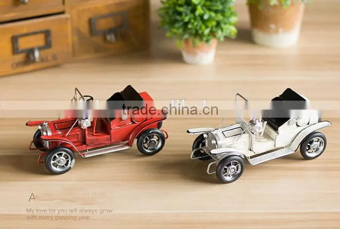 Vintage Red/Blue/White Classic Hotwheel Diecast Car