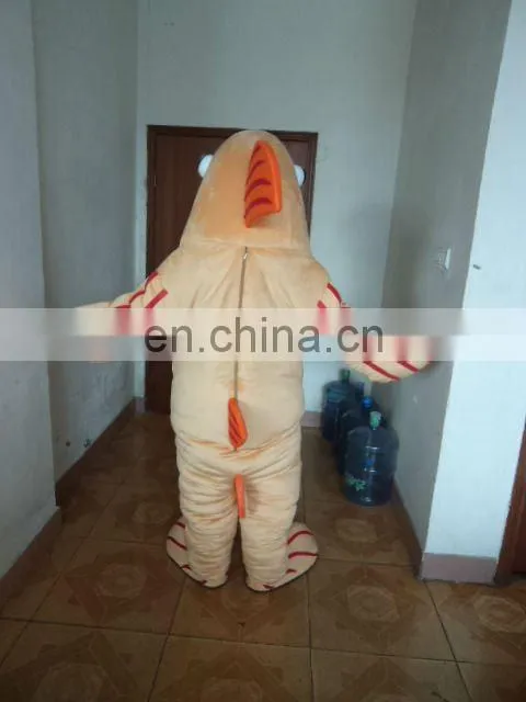 Custom fish mascot costume