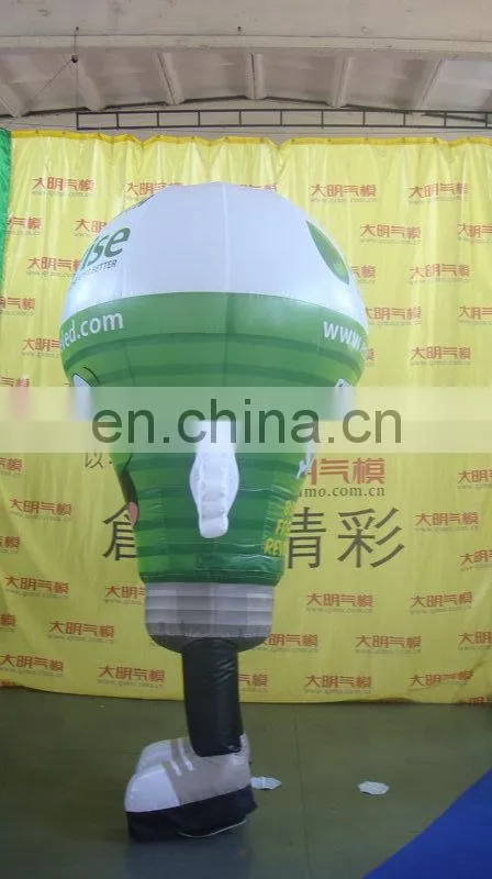 printed popular inflatable ball costume, inflatable costume balloon