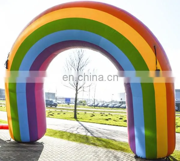 inflatable rainbow arch for event decoration