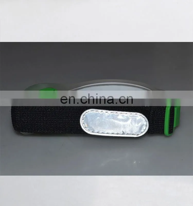 The movement arm tied Leggings with silica gel lamp safety warning lamp, running light ring reflective led belt light