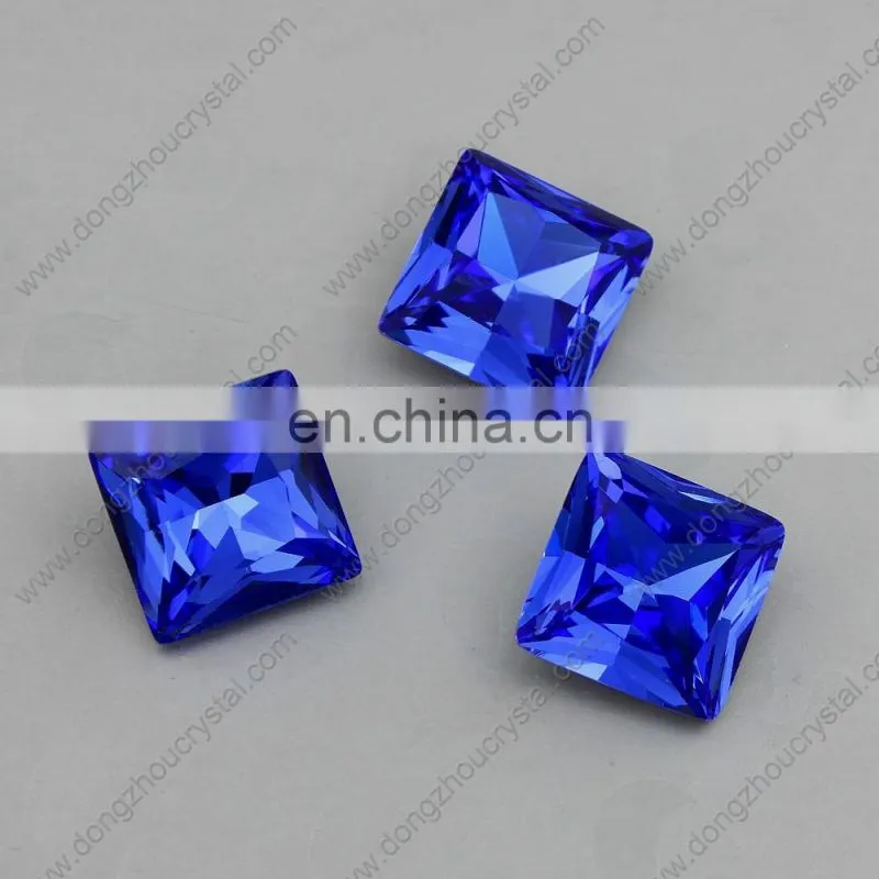Loose Crystal square Shaped Fancy Stone 3009 Colored Fancy Stone