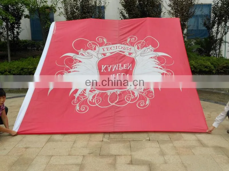 polyester big football fan flag
