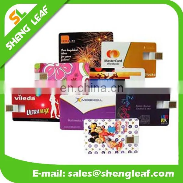Factory promotion price usb flash drive credit card