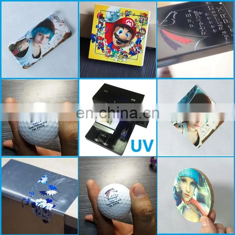 dx5 uv ink consumables price for glass/pcb/Metal /phone case /ball