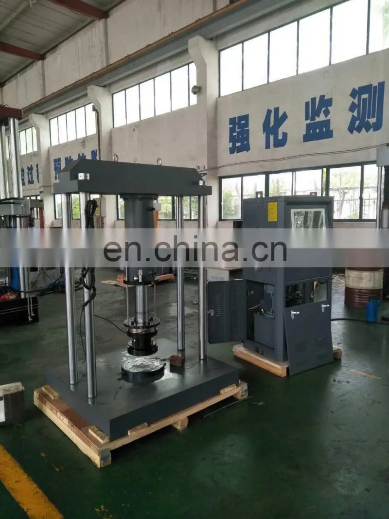HJY-600KN Computer Control Hydraulic Hinged Manhole Cover And Frame Pressure/Compression Testing Machine