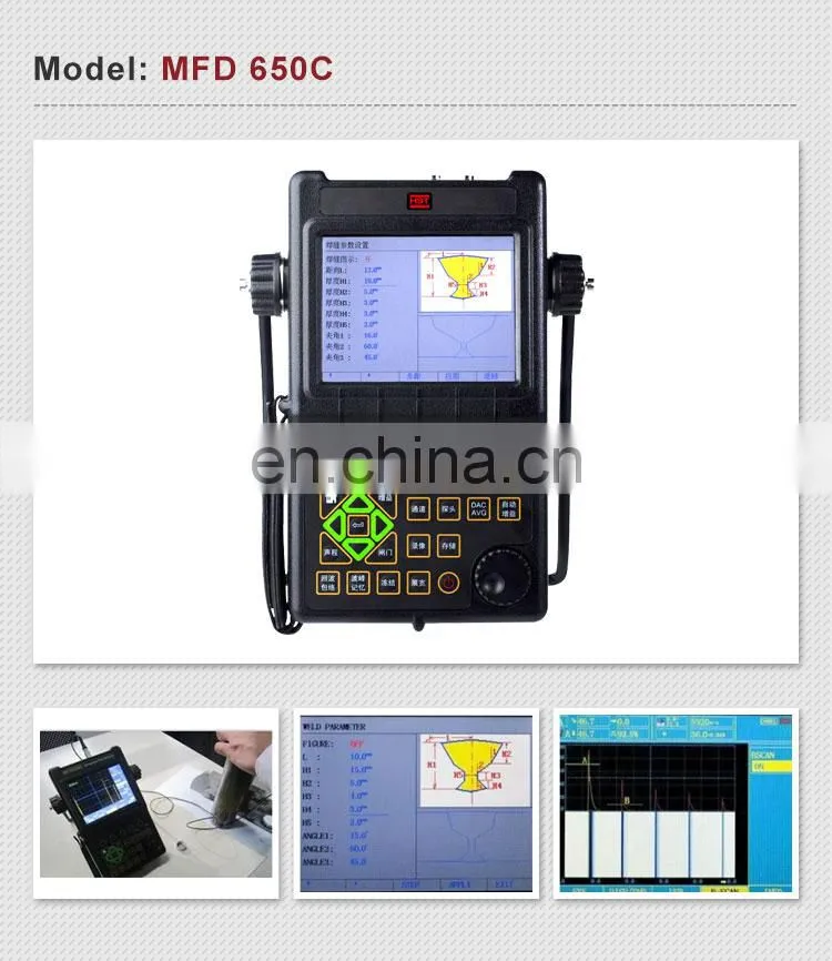 HST Brand Digital Ultrasonic Flaw Detector Metal Ultrasonic Flaw Detector Price For Sale