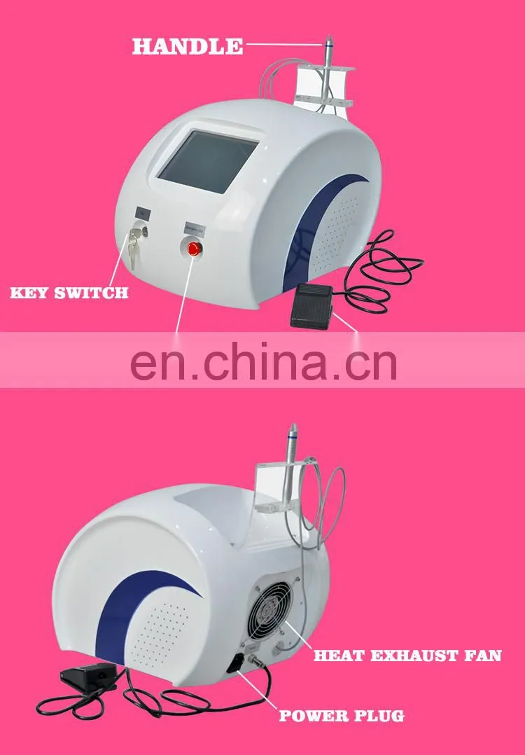 Portable spider veins vascular removal machine for salon use