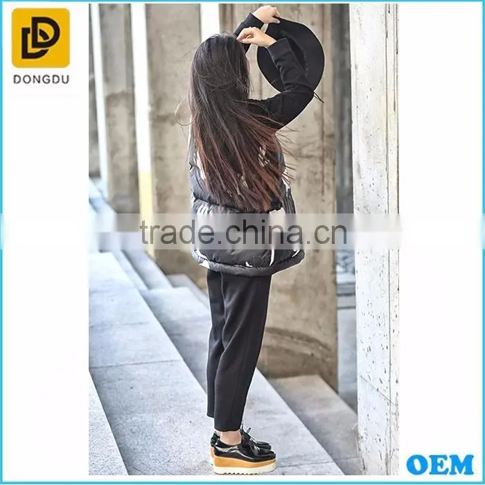 New latest design Winter coat fashion lady women's tweed Short jacket