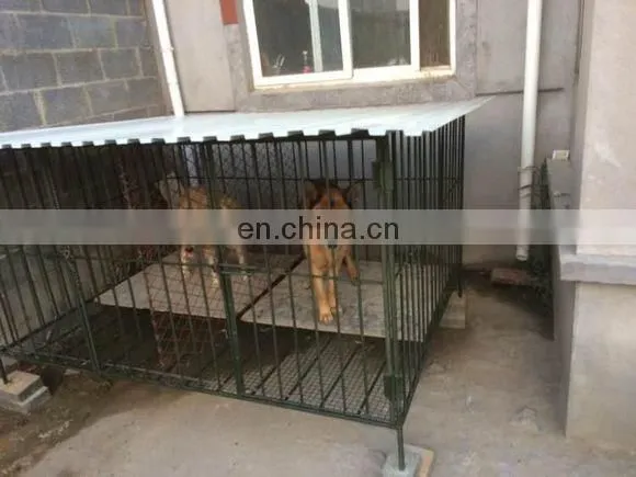 Large Pet Enclosure Dog Kennel Run Animal Cage Chain Link and Welded Type