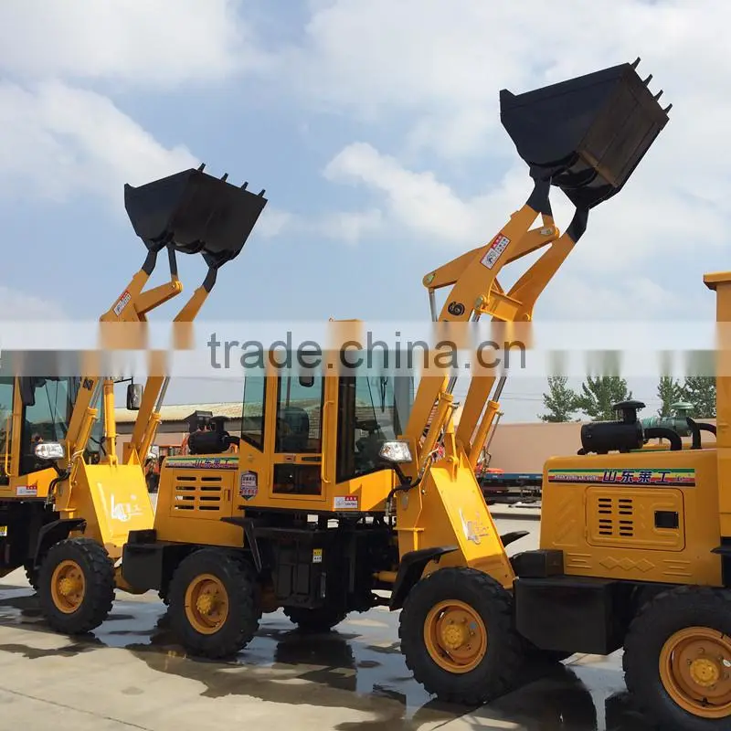 good loading and excavating performance wheel loader zl16 with cheap price