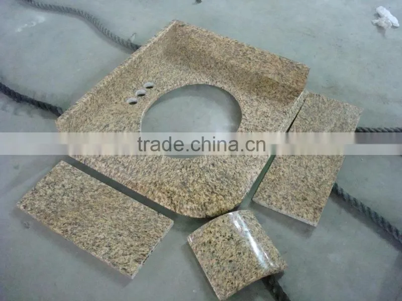 Custom Made Granite Vanity Tops for hospitality project
