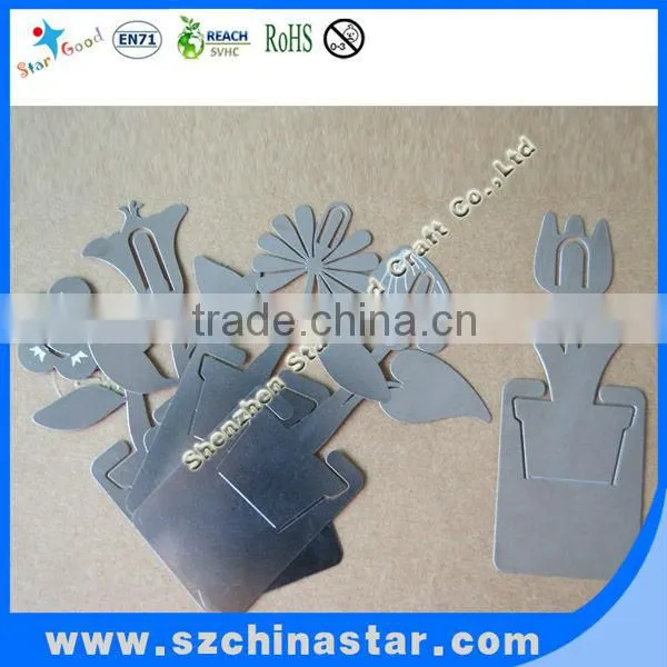 High quality products flower book clip in Shenzhen