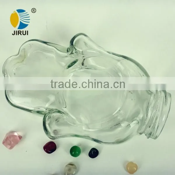 unique shape glass bottle & glass bottle with multi-usage