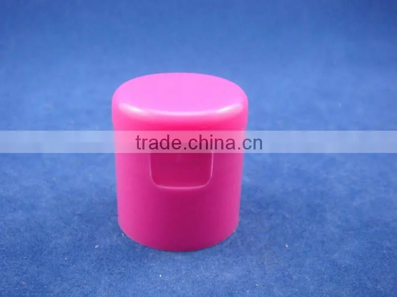 pink flat bottle cap