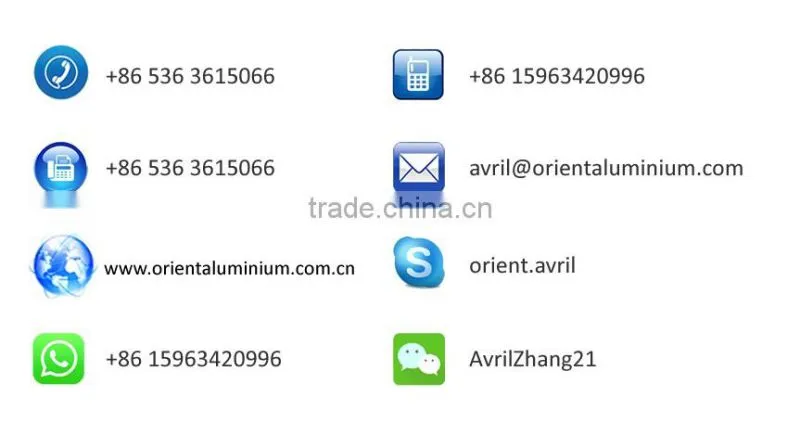6063 Aluminium Pipe Aluminium Tubes Profile for Decorative