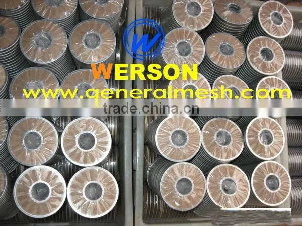 senke rubber industry filter mesh disc-stock supply