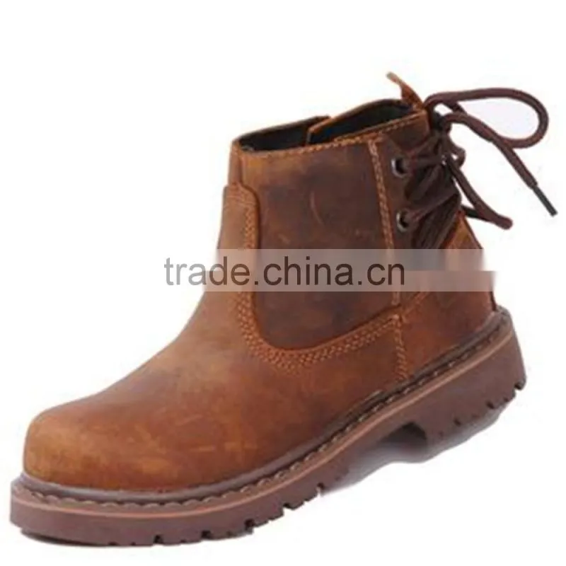 Crazy Horse cow split leather for making casual shoes vintage style