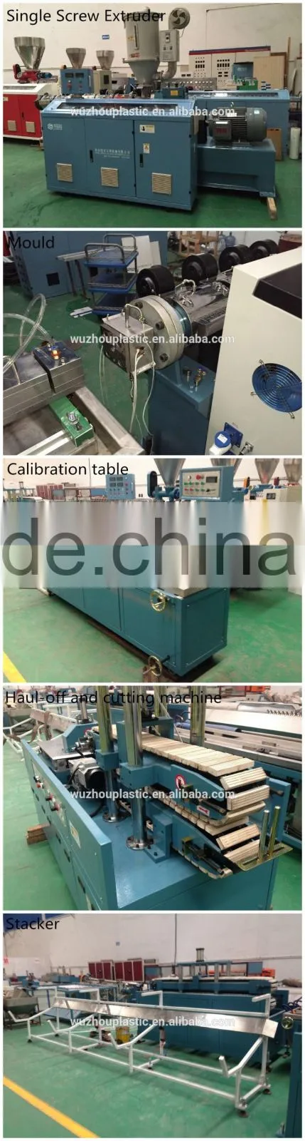 Transparent PC Light Diffuser extruder/machine/manufacturing line