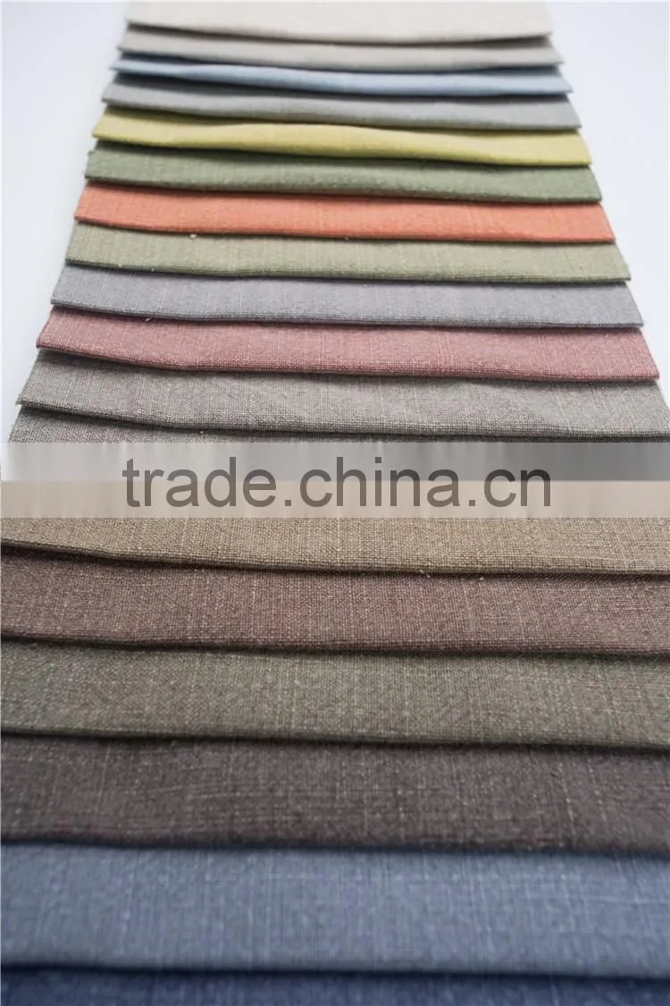 Wavy, circular, holy linen upholstery fabrics wholesale
