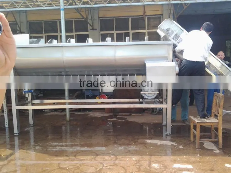 Chicken Feet Skin Removing Machine / Chicken Feet( Paws) Peeling Machine / Chicken Feet Peeling Production Line