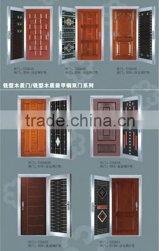 stainless steel door design