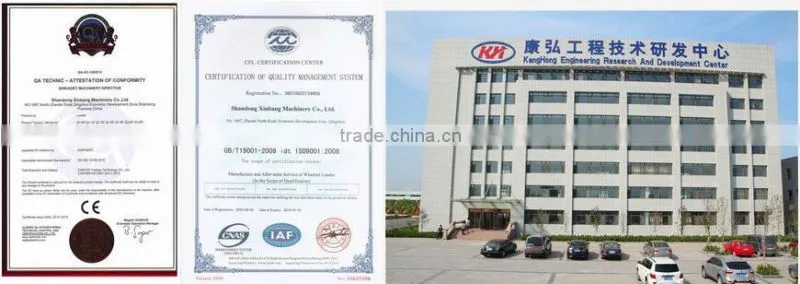 Telescopic loader, chinese 4.5m dumping height telescopic wheel loader for sale