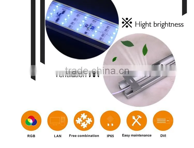 2016 new arrival!!!full color rgb smd led tube light for outdoor waterproof ip65