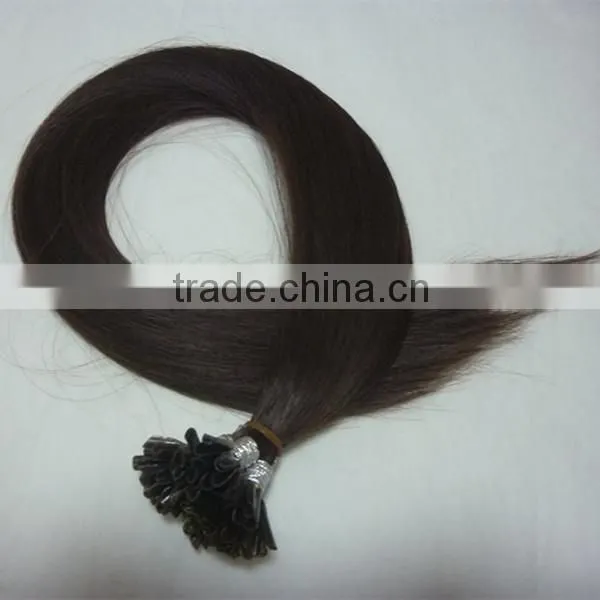 hot selling best quality brazilian hair pre-bonded hair extension i tip u tip flat tip v tip wholeasle hair