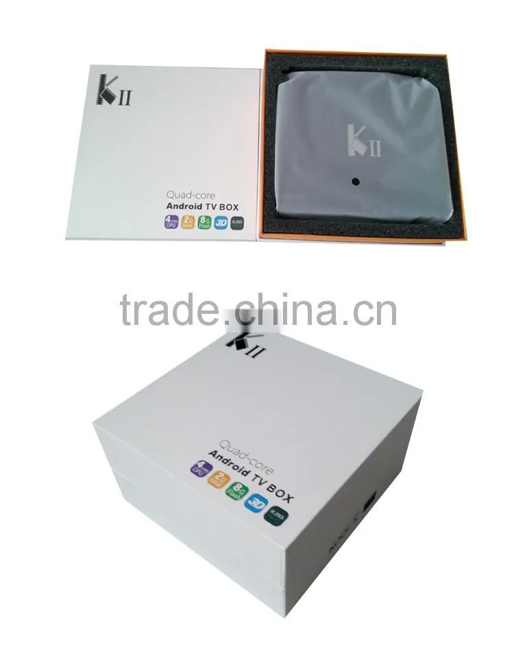 Amlogic aml s812 quad core CPU 2g ram android 4.4 tv box with HD-MI