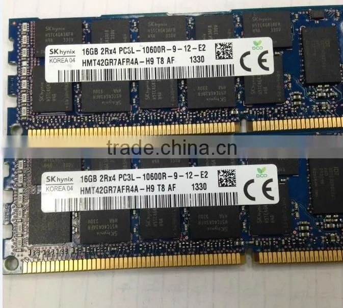 on sales 100% orginal ! 16G PC3-10600 REG 1333MHZ DDR3 server ram memory
