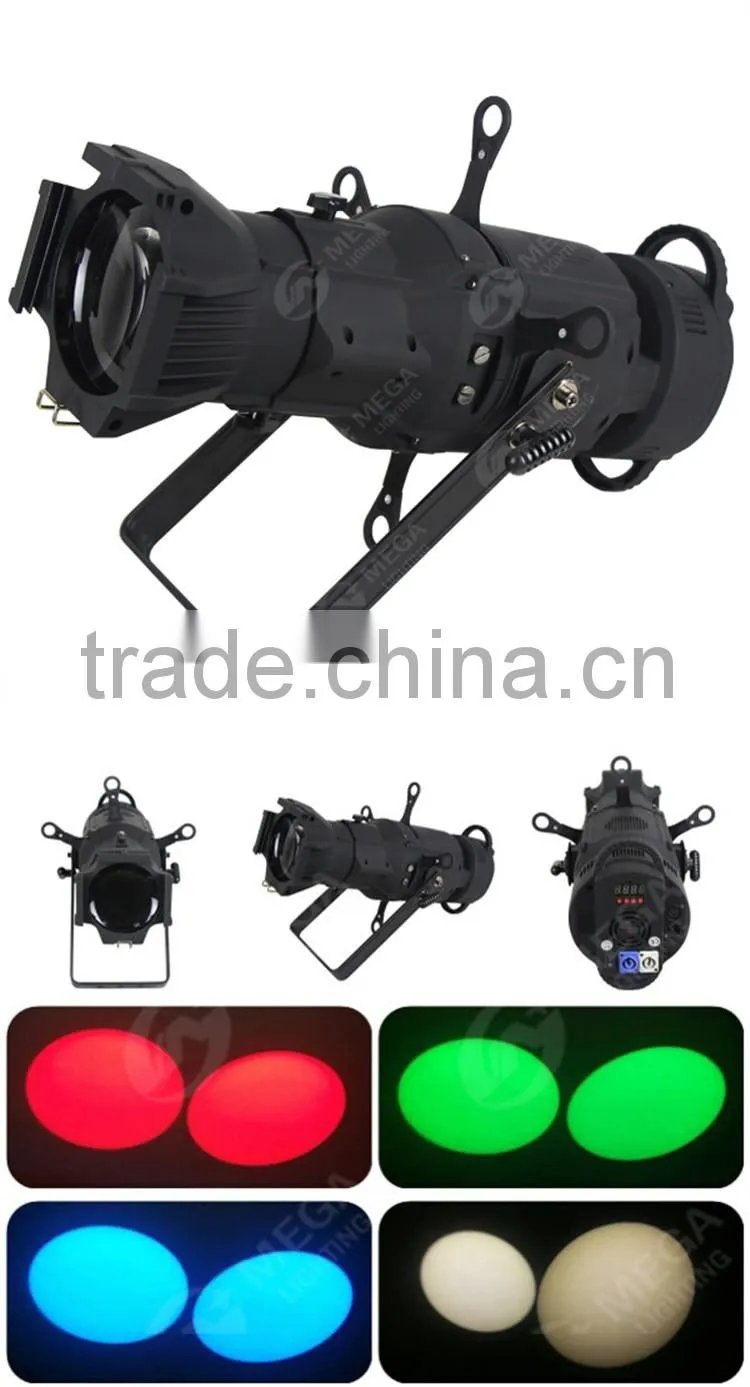 2in1 warm white+cool white Professional 200W studio led profile light