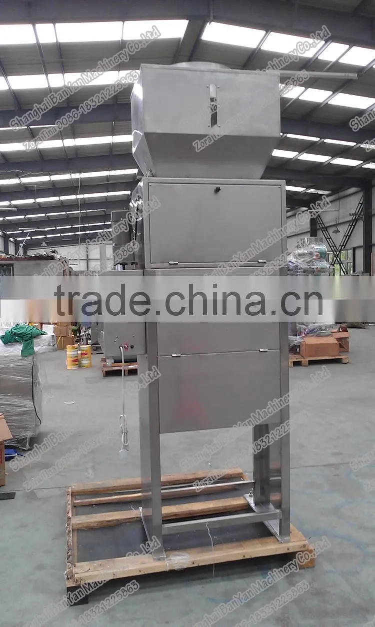 Shanghai Manufacturer 1kg to 5kg semi-auto filling packing machine Rice,puffed food, filling packing machine