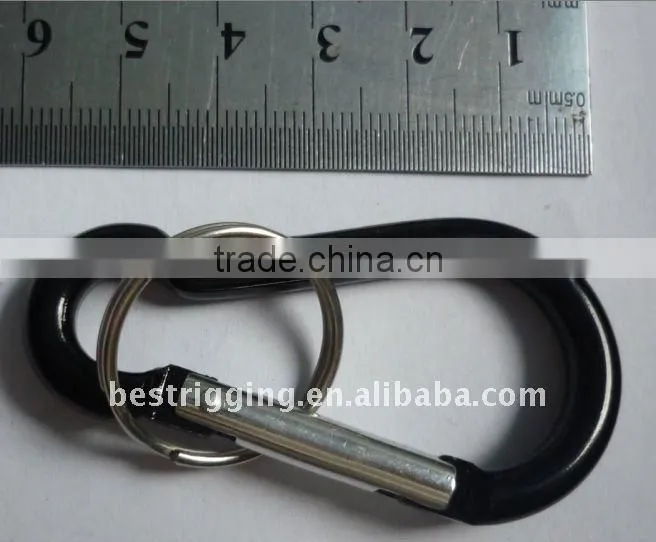 5mm blue aluminum spring hook /decoration accesory