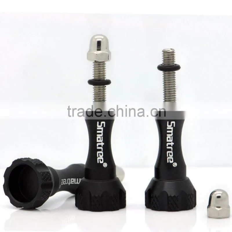 Smatree Brand New Gopros All Aluminum Long Screw with Wrench Spanner for Gopros Hero4 3+ 3 2 Action Sport Camera