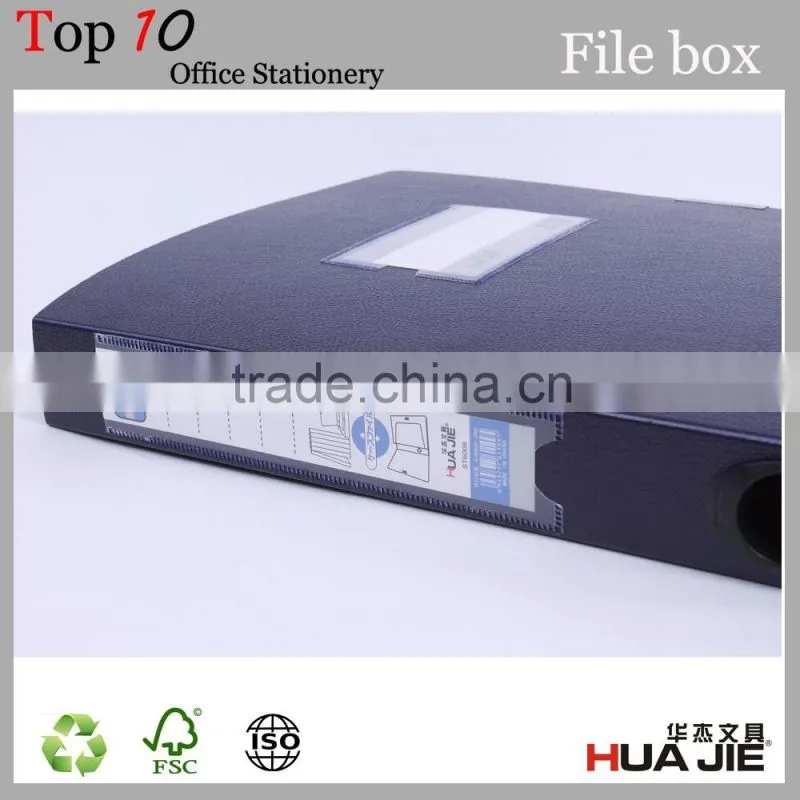Shantou stationery supplier of a4 clear plastic file box