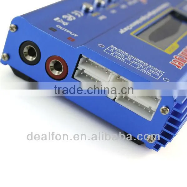 200W B6 Li-ion Polymer Digital Balance Charger For 2s to3s 7.4v to 22.2v Battery