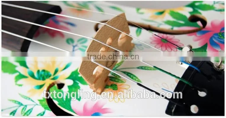 Stringed Musical Instrument Colorful Violin TL-1205
